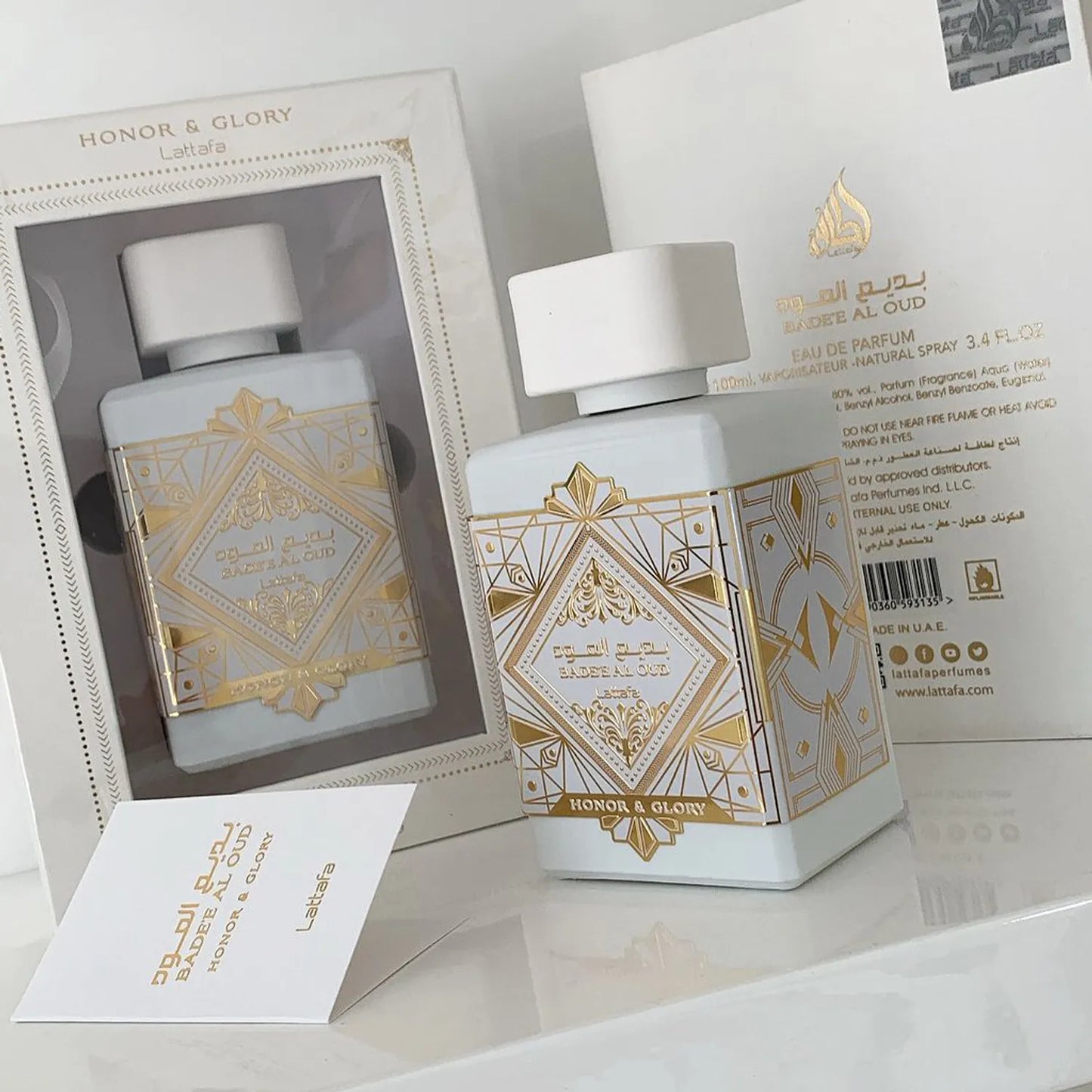 Badee al Oud Honor & Glory Lattafa 100ml EDP Unisex